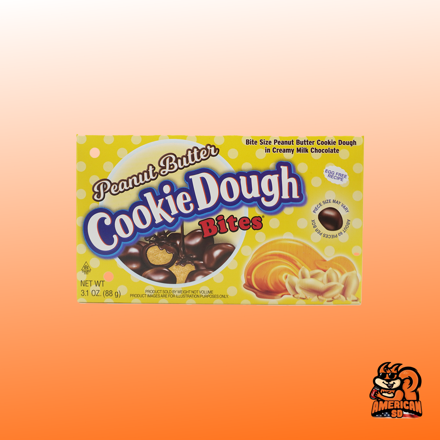 Cookie Dough Peanut Butter Bites 88g