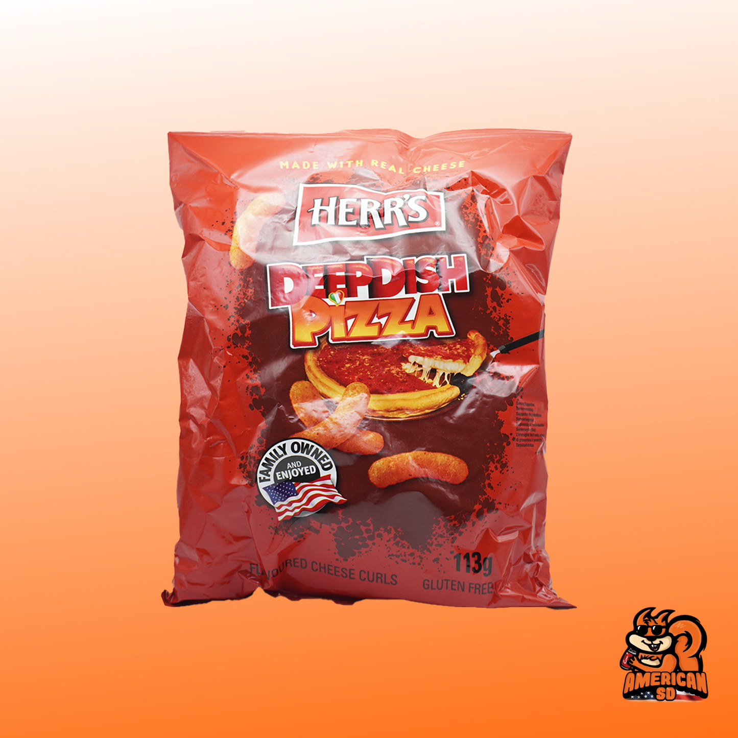 Herr's Deep Dish Pizza 113g