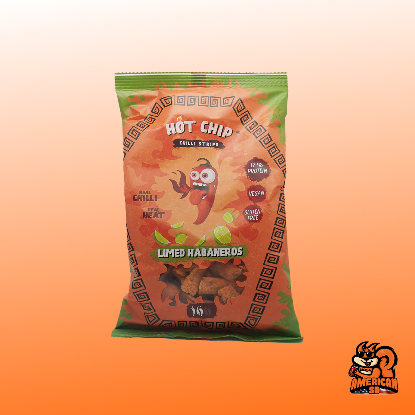 Hot Chip Chilli Strips 80g