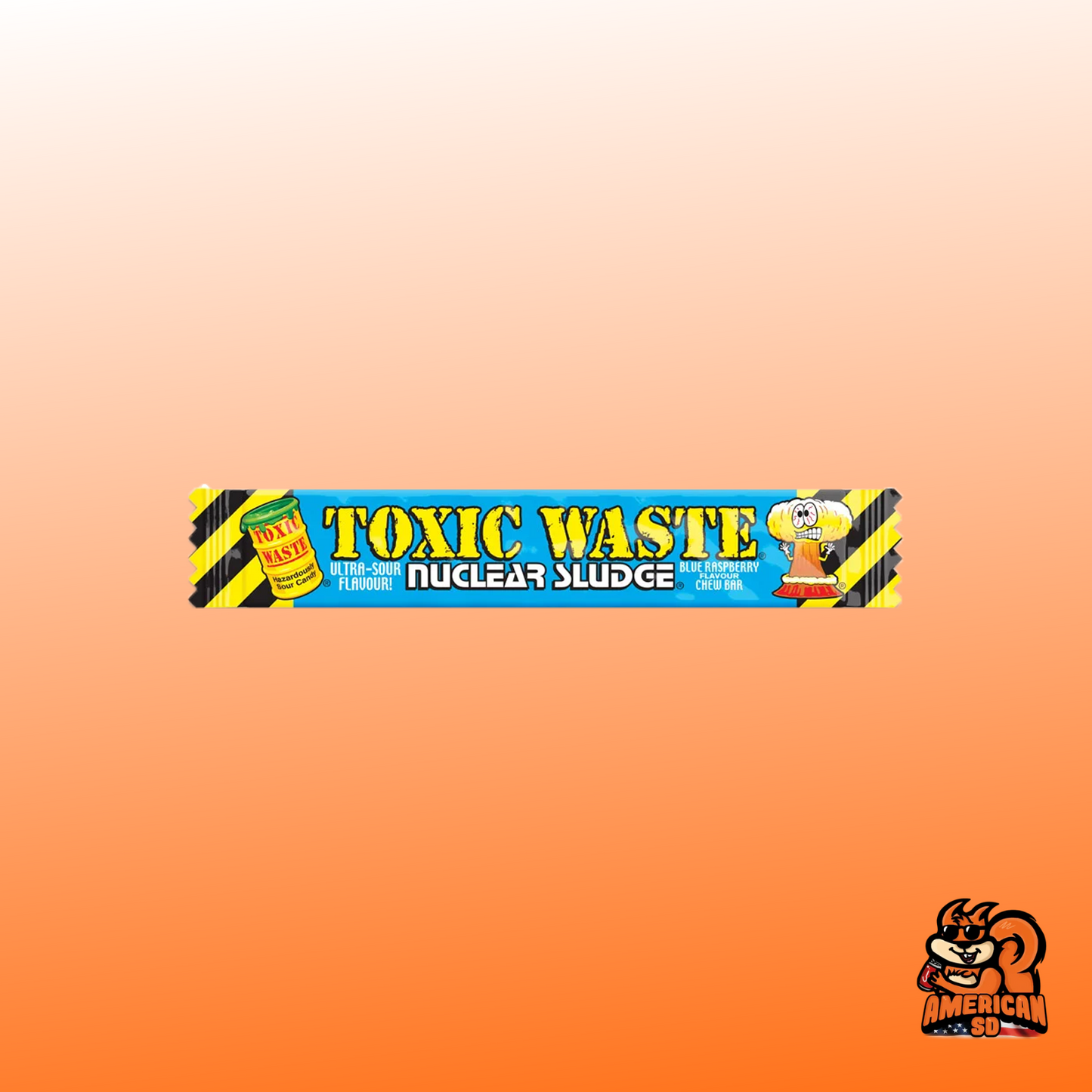 Toxic Waste Nuclear Sludge Chew Bar Blue Raspberry 20g