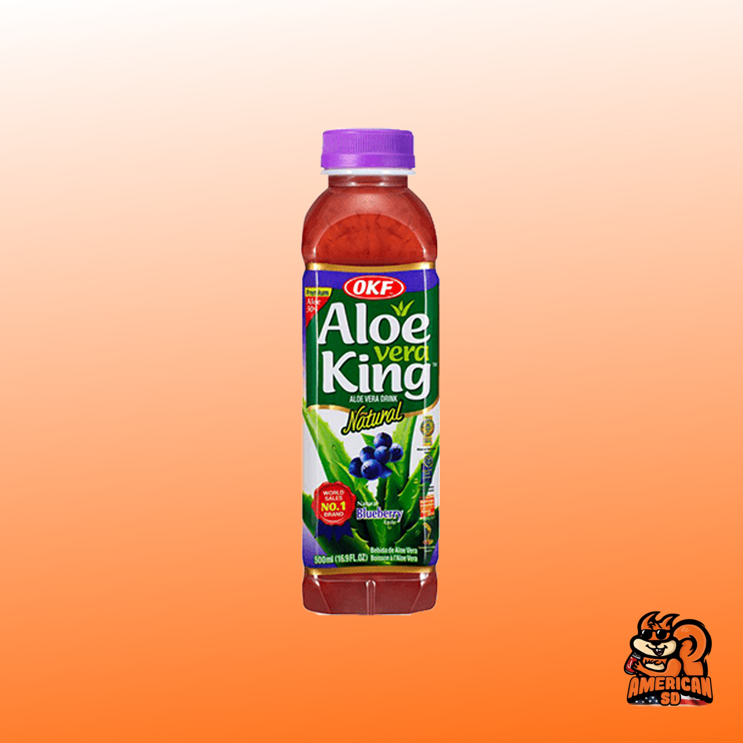Aloe Vera Drink Blueberry 500ml