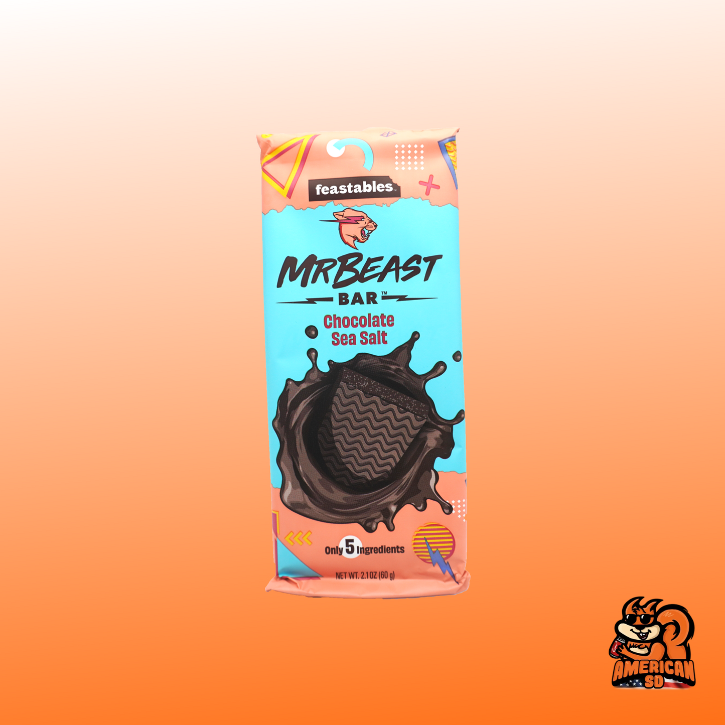 Mr. Beast BAR Chocolate Sea Salt 60g