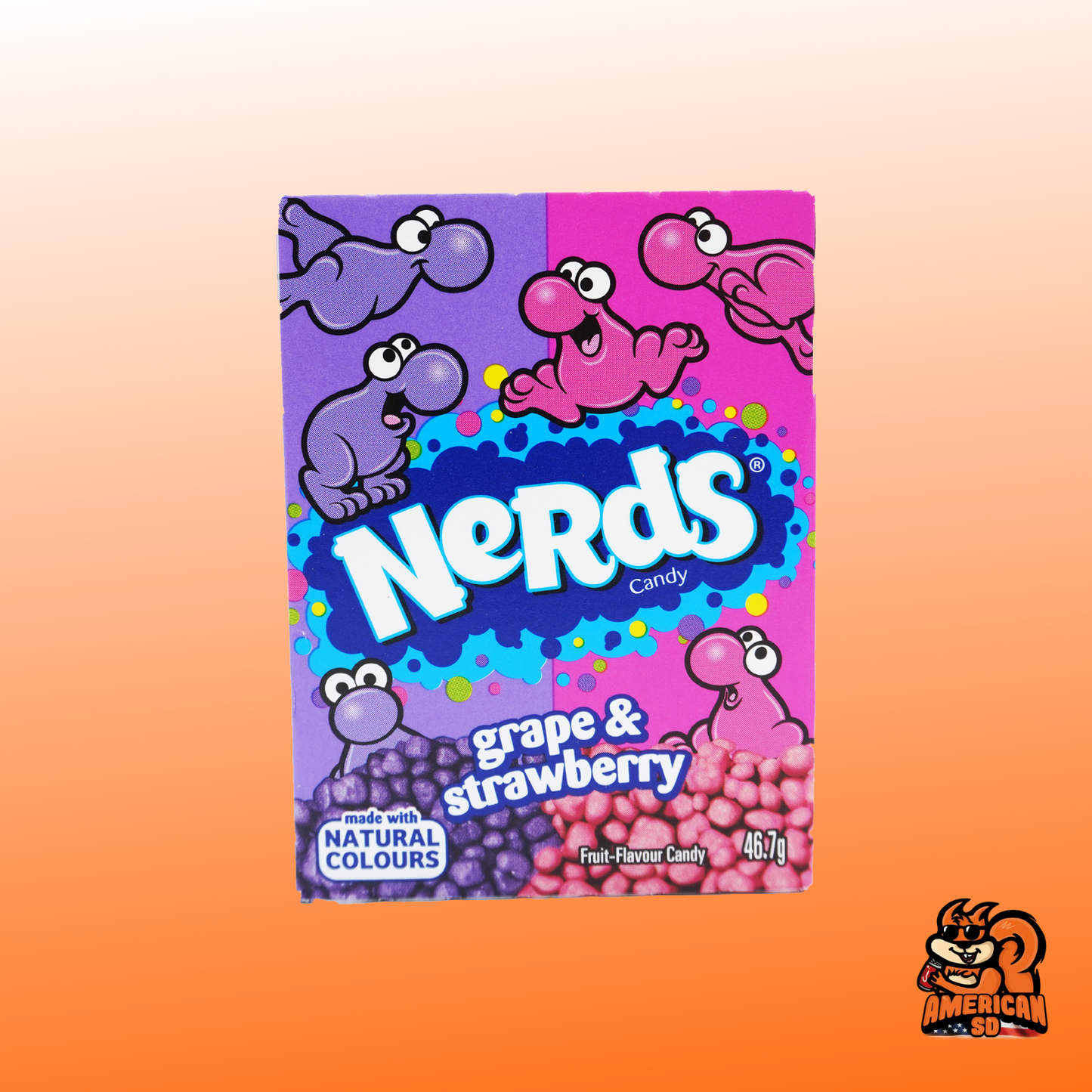 Nerds Grape & Strawberry (46,7g)
