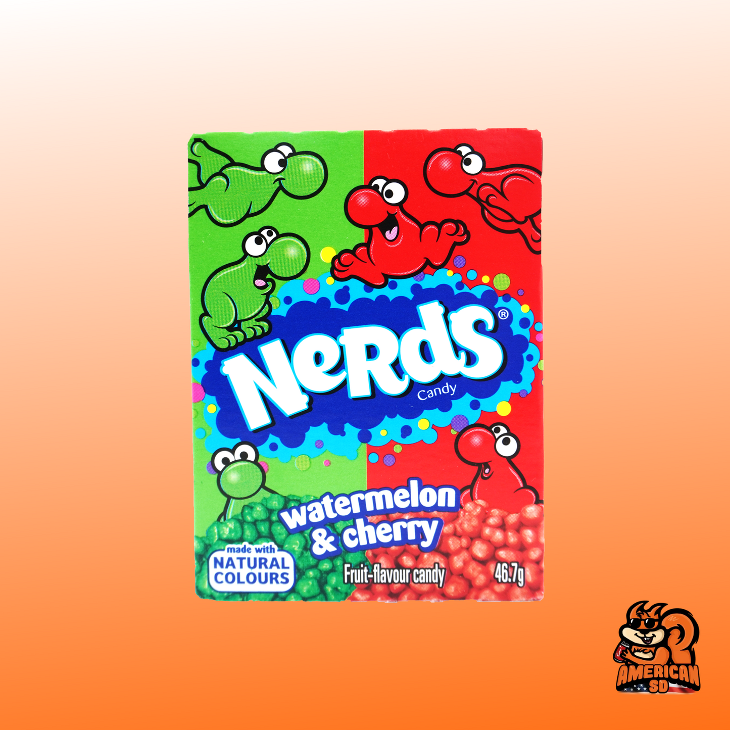 Nerds Watermelon&Cherry 46.7g