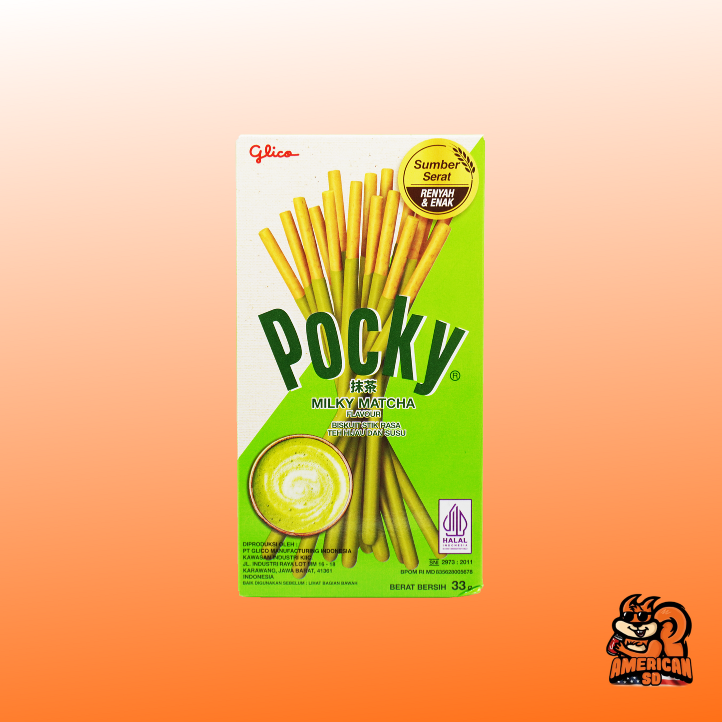Pocky Milky Matcha 33g