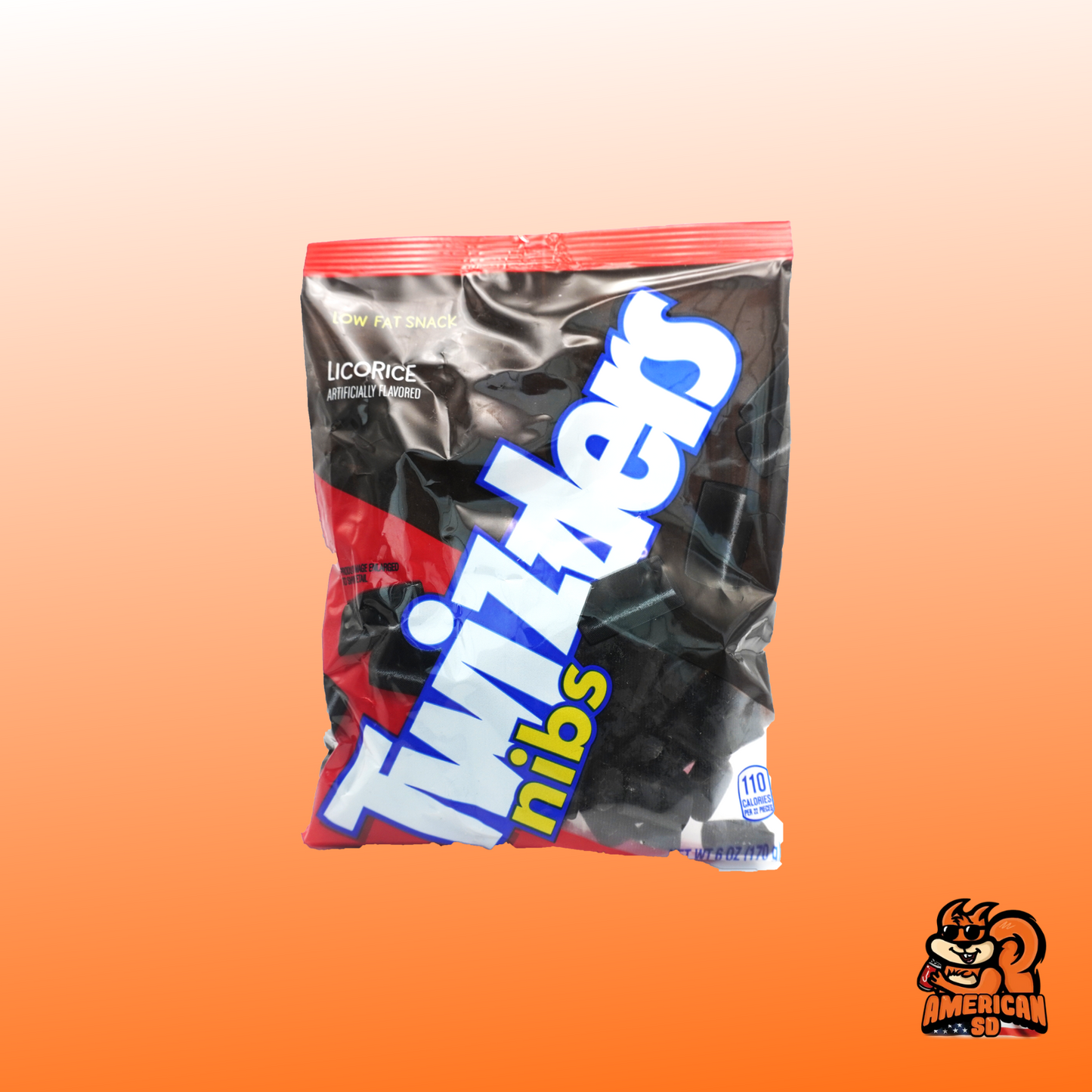 Twizzlers Nibs Licorice 170g