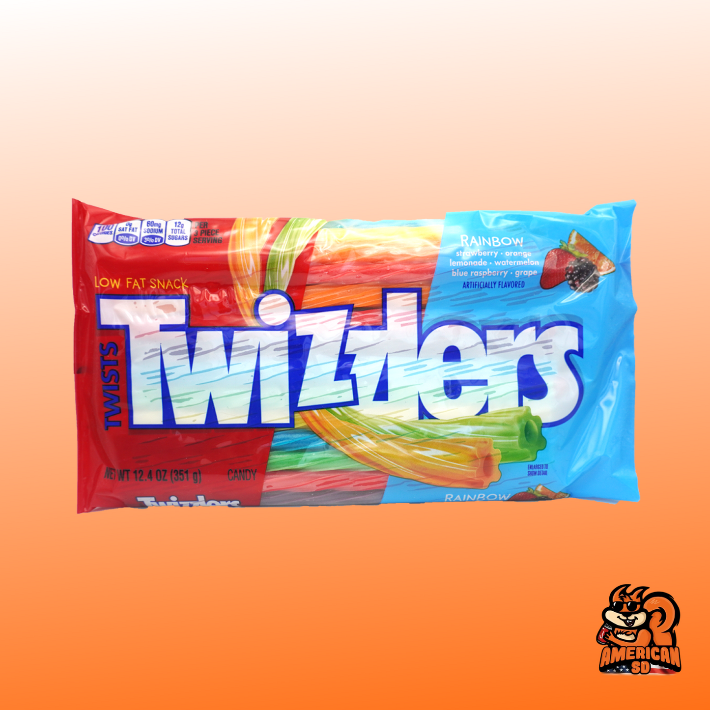 Twizzlers Rainbow 351g