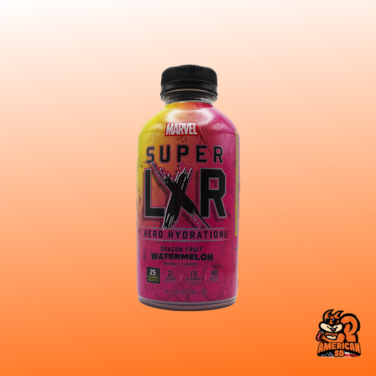 MARVEL SUPER LXR HERO HYDRATION DRINK DRAGON FRUIT WATERMELON 473ML