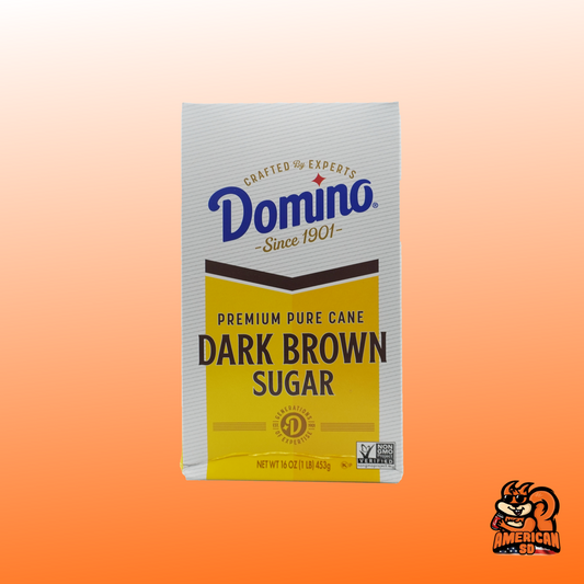 Domino Premium Pure Cane Dark Brown Sugar 453g