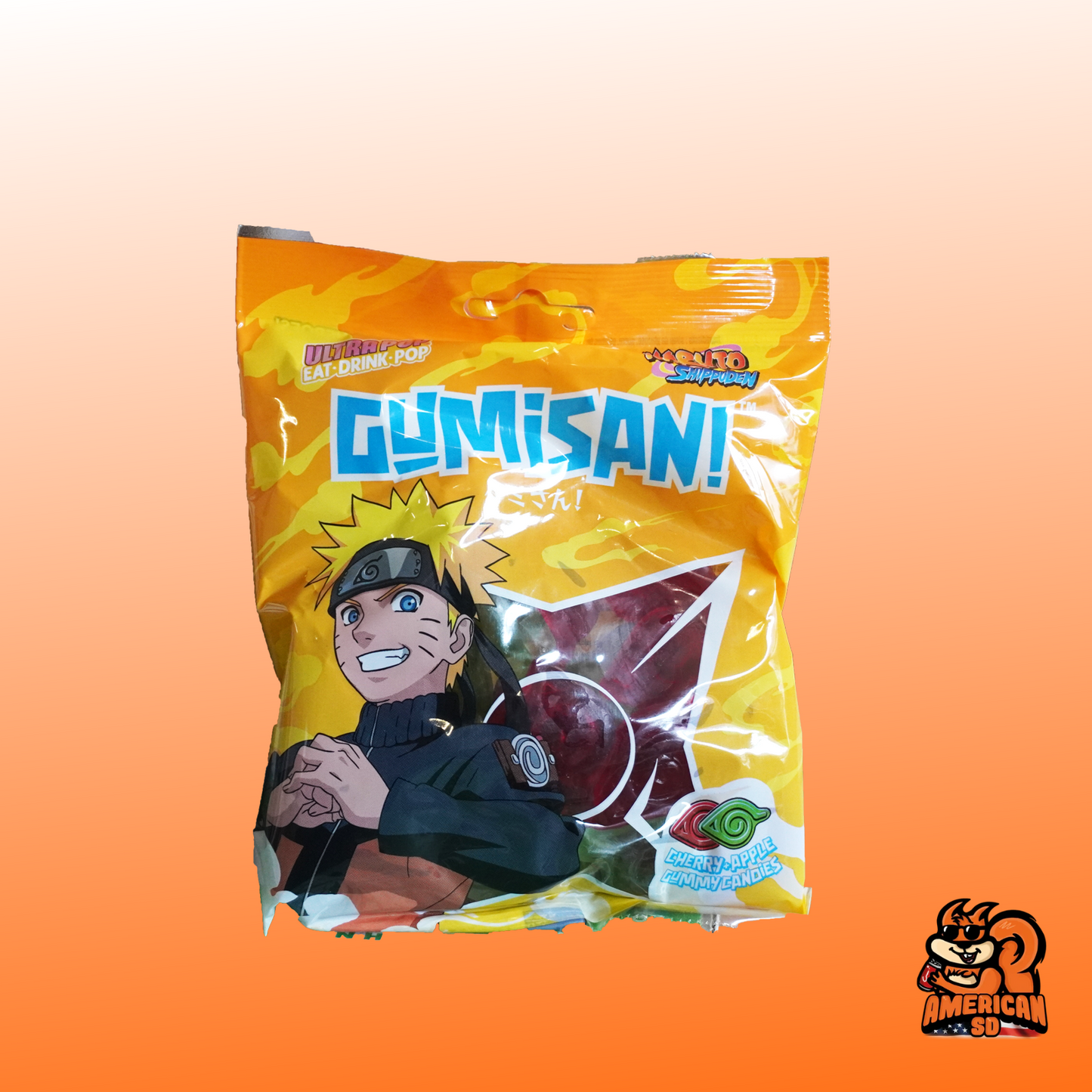 Ultra Pop Gumisan Naruto 140g