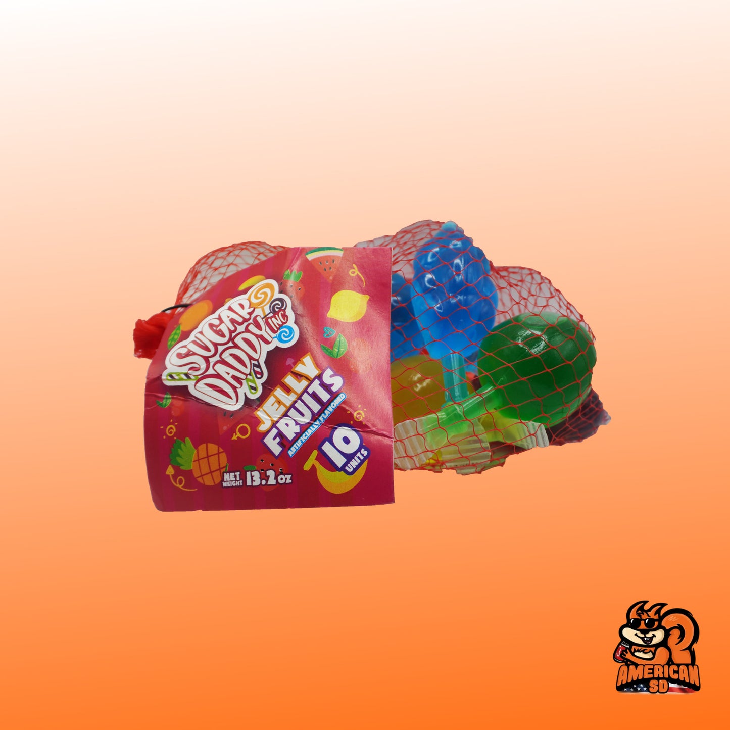 Sugar Daddy Inc Jelly Fruits Netz 374g