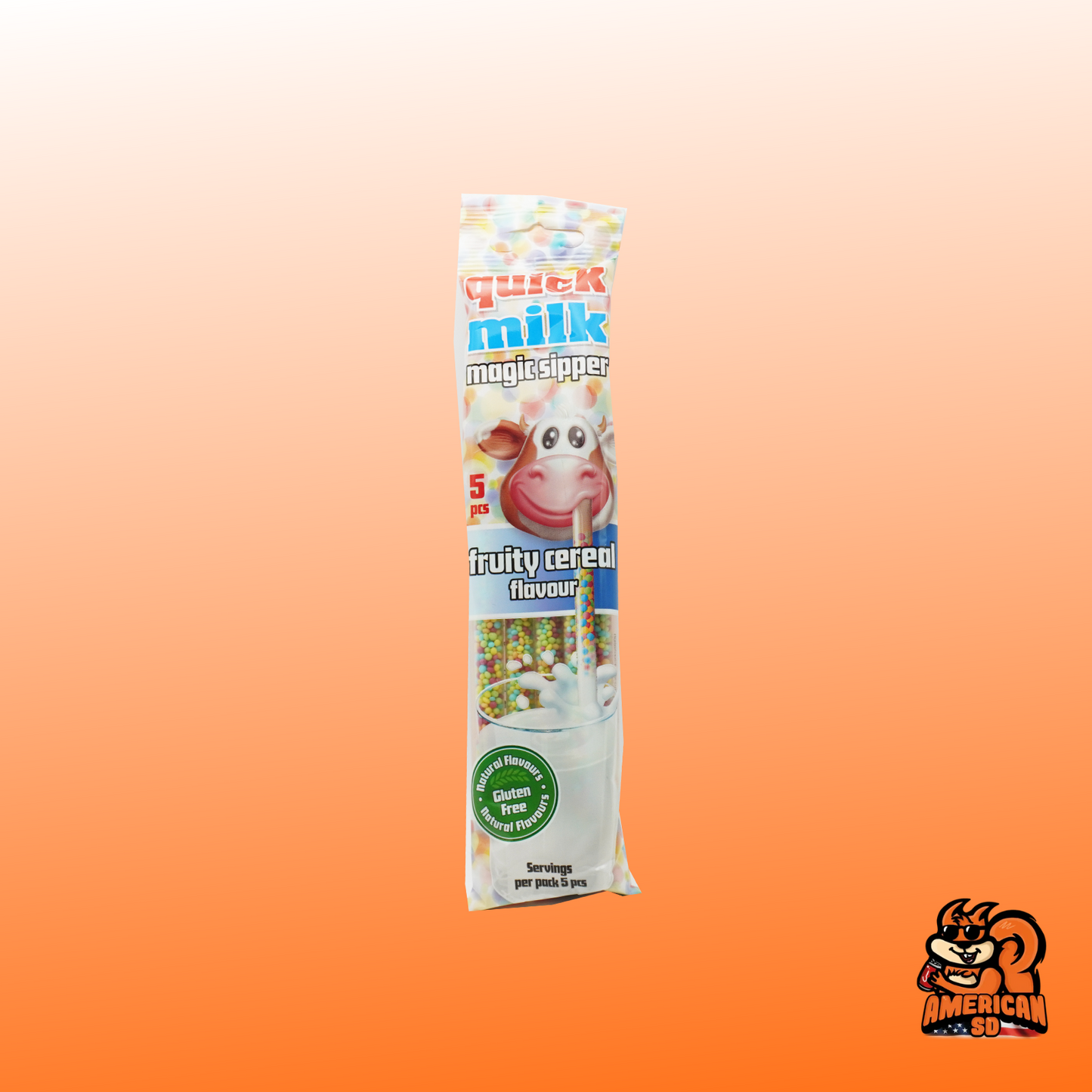 Quick Milk Trinkhalme Magic Sipper Fruity Cereal Flavour 30g