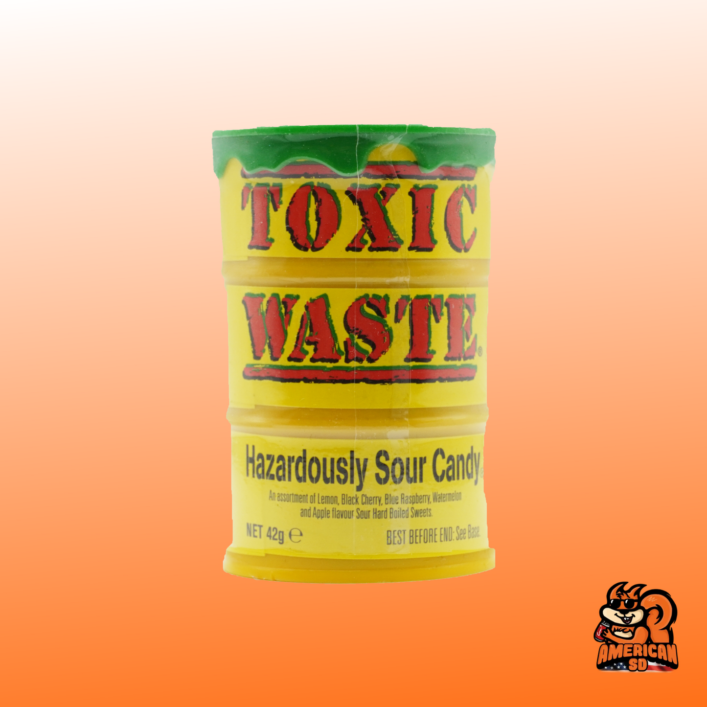 Toxic Waste - Hazardously Sour Candy - 42g