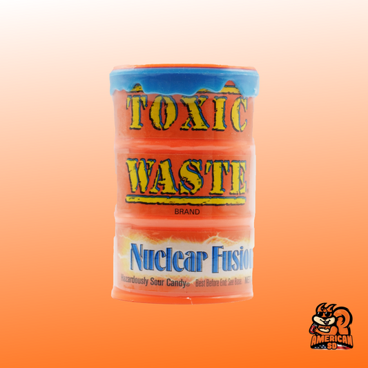 Toxic Waste Nuclear Fusion Hazardously Sour Candy Bag  42g