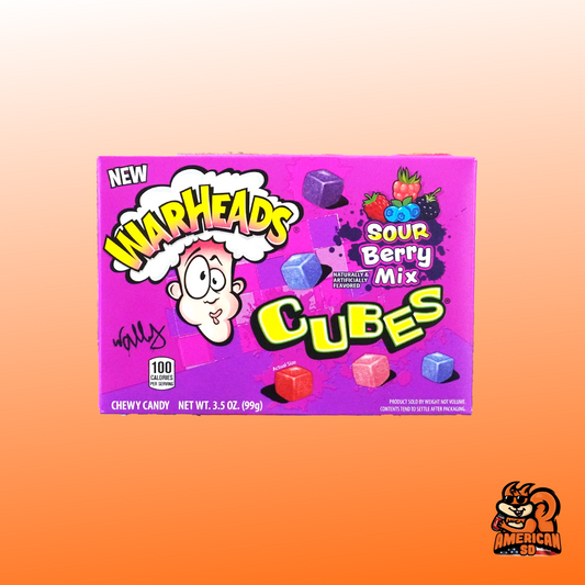 Warheads Sour Berry Cubes 99g