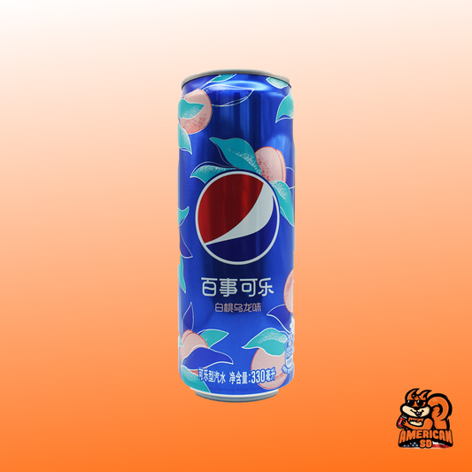 PEPSI WHITE PEACH OOLONG 330ML