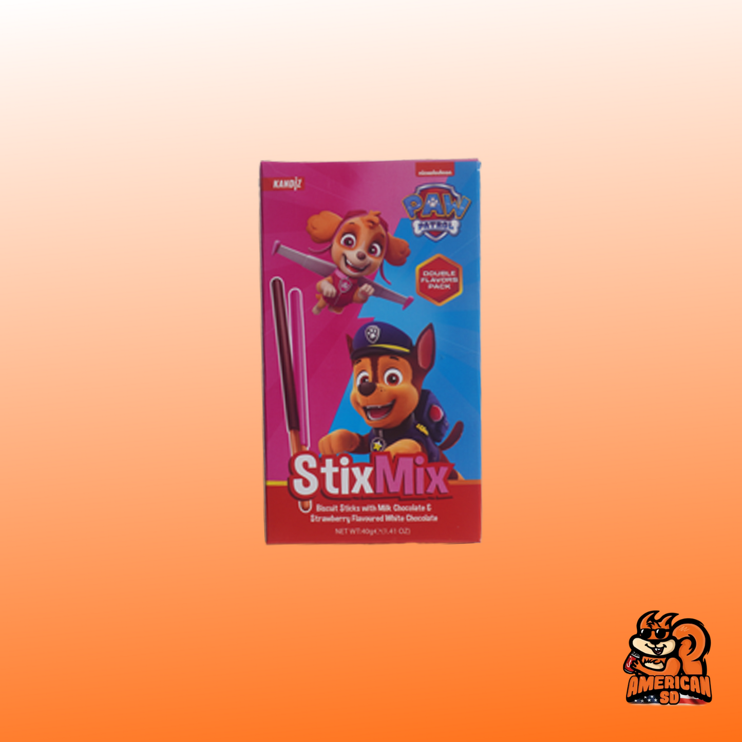 Nickelodeon Stix Mix 40g